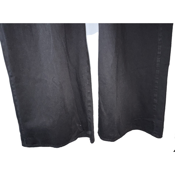 Universal Thread Mid-Rise Super Wide Leg Black Jeans Size 26 - Picture 5 of 14